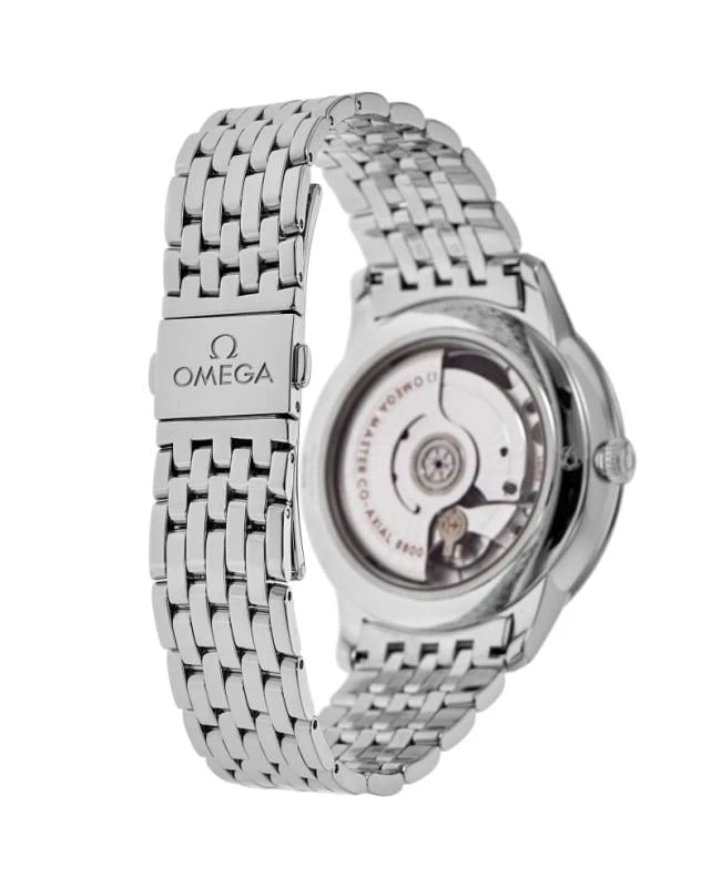 Omega Omega De Ville Prestige Co-Axial Master Chronometer 40mm Silver Dial Steel Men's Watch 434.10.40.20.02.001 4