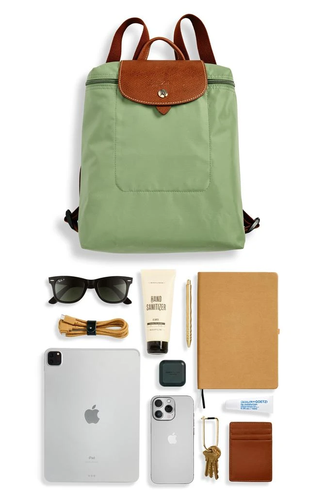 Slate 
Stone Le Pliage Nylon Canvas Backpack 7