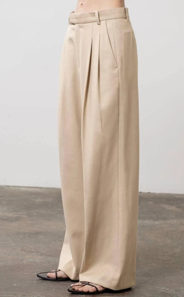Moon River Moon River - Women's Pleated Pants 3