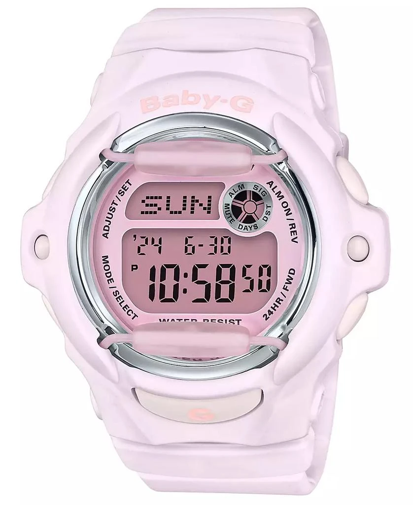 G-Shock Women's Digital Pink Resin Strap Watch 42.6mm 1