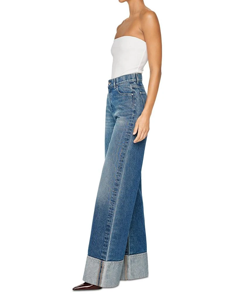 DL1961 Hepburn Wide Leg High Rise Jeans in Middleton 3