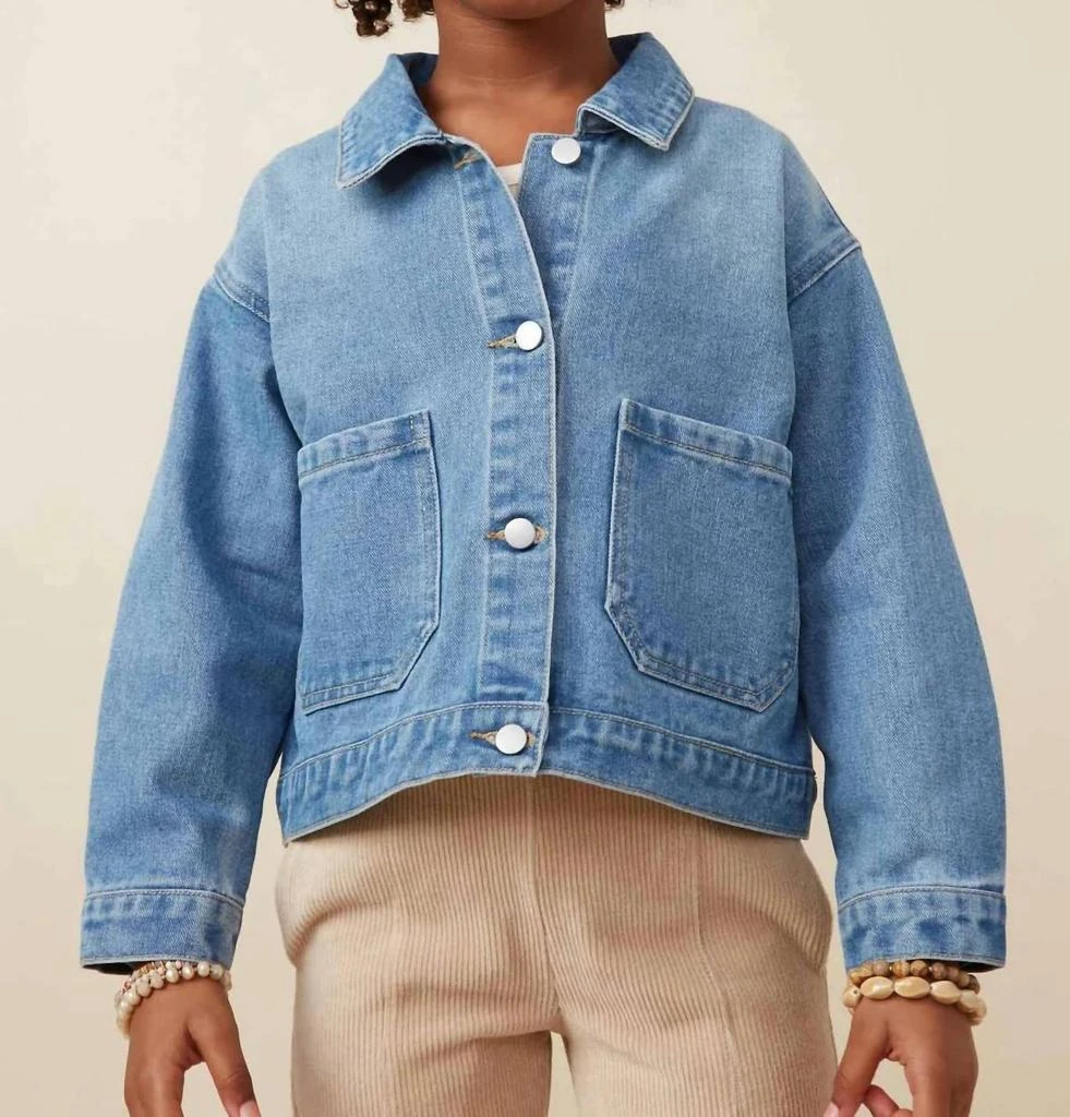 Hayden Girls Hayden Girls - Patch Pocket Chore Jacket