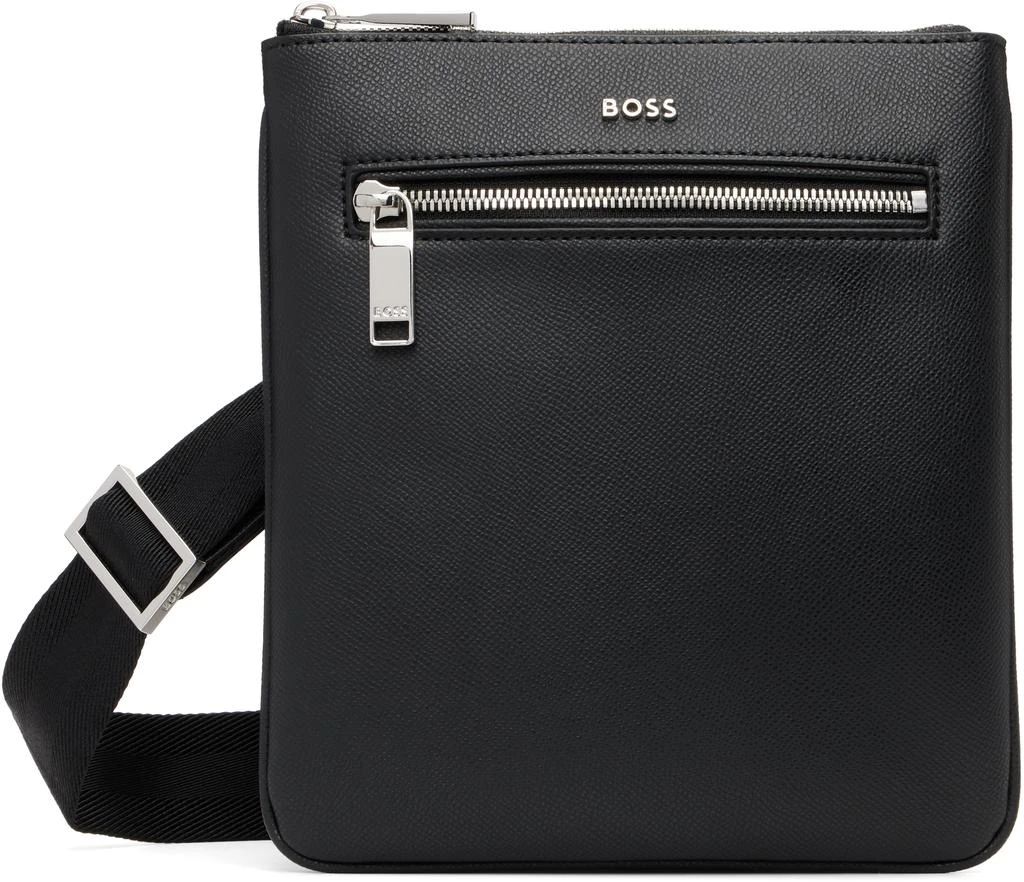 Hugo Boss Black Leather Shoulder Bag