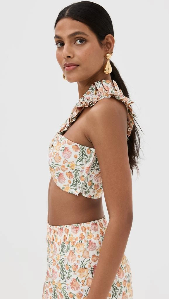 Dur Doux Shell Ruffle Bandeau 3