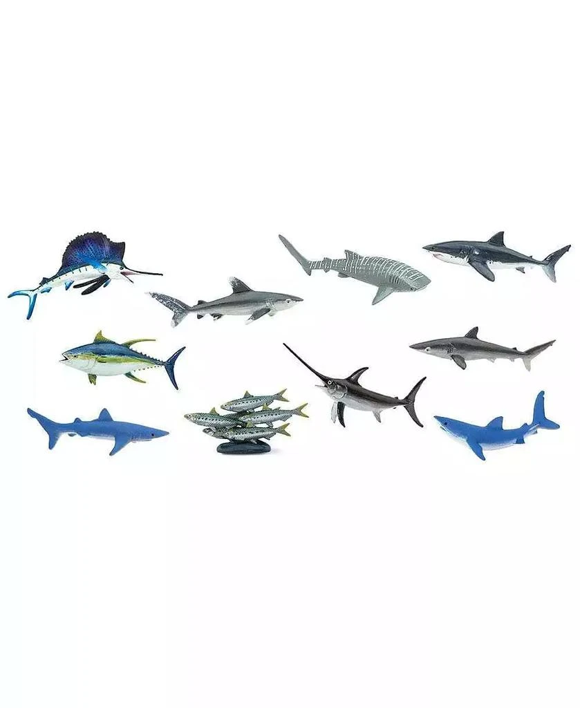 Safari Ltd. Fish Toob – Hand Painted Marine Life Figurines Set Featuring Sharks, Swordfish 2