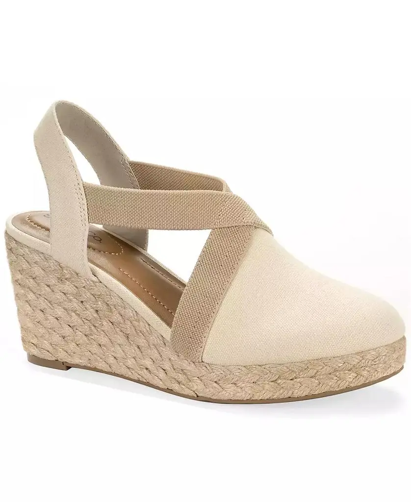 Style & Co Women's Siennaa Closed Toe Wedge Espadrilles, Macy's Exclusive
