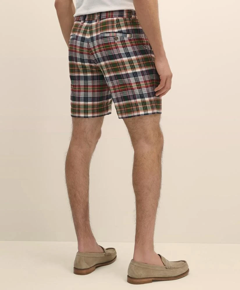 Brooks Brothers 7" Cotton Madras Shorts 4