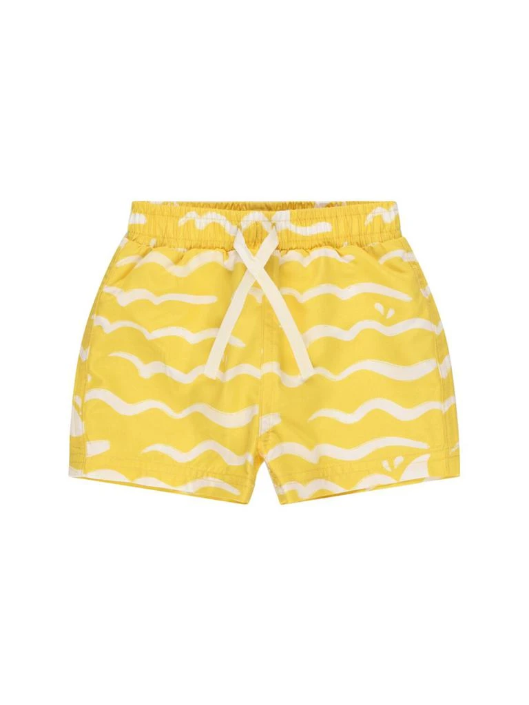 PETIT BATEAU Printed Lycra Swim Shorts 1