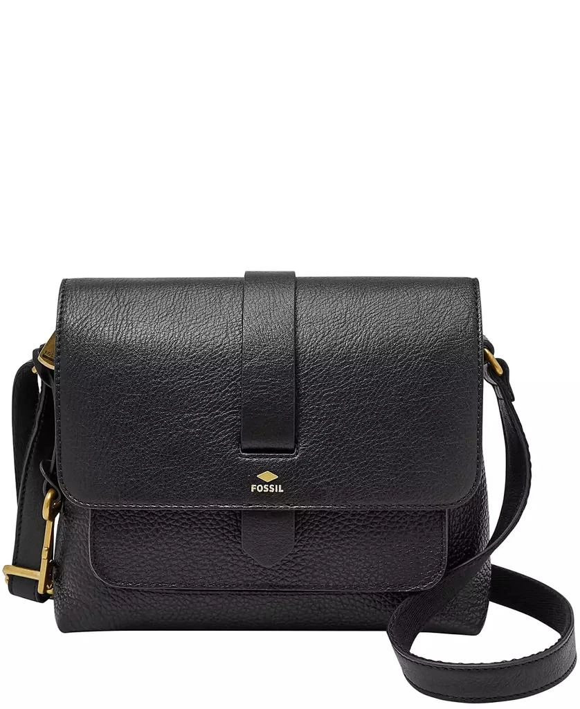 Fossil Kinley Small Leather Crossbody 1