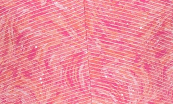 Vince Camuto Metallic Floral Jacquard Fit 
Flare Dress 6