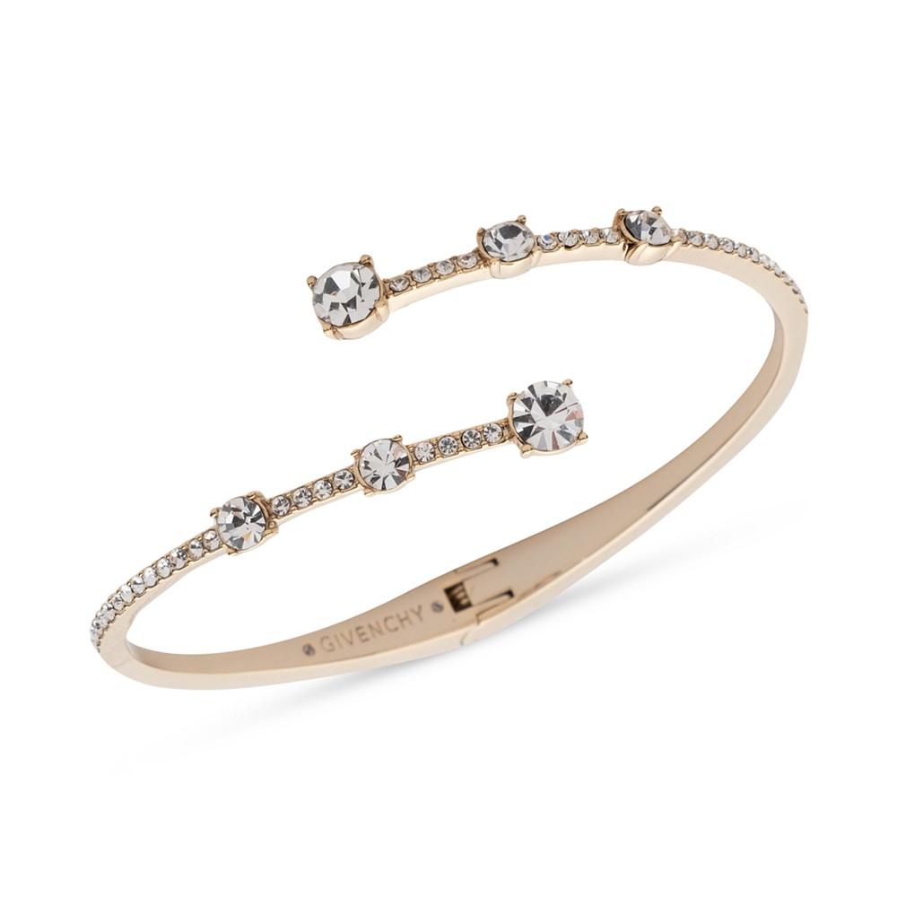 Givenchy Crystal Pavé Bypass Bangle Bracelet