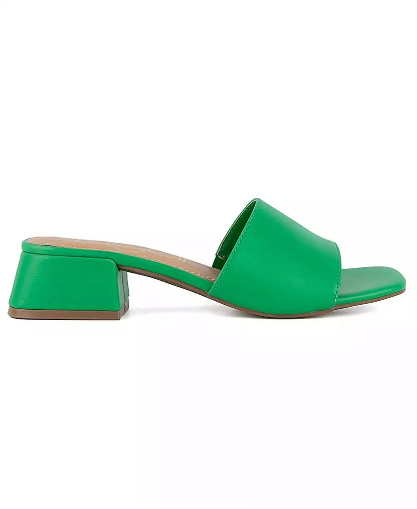 Sugar Women's Uniform 3 Slip-On Block Heel Sandals 2