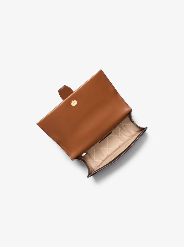 Michael Kors Greenwich Small Color-Block Signature Logo Crossbody Bag