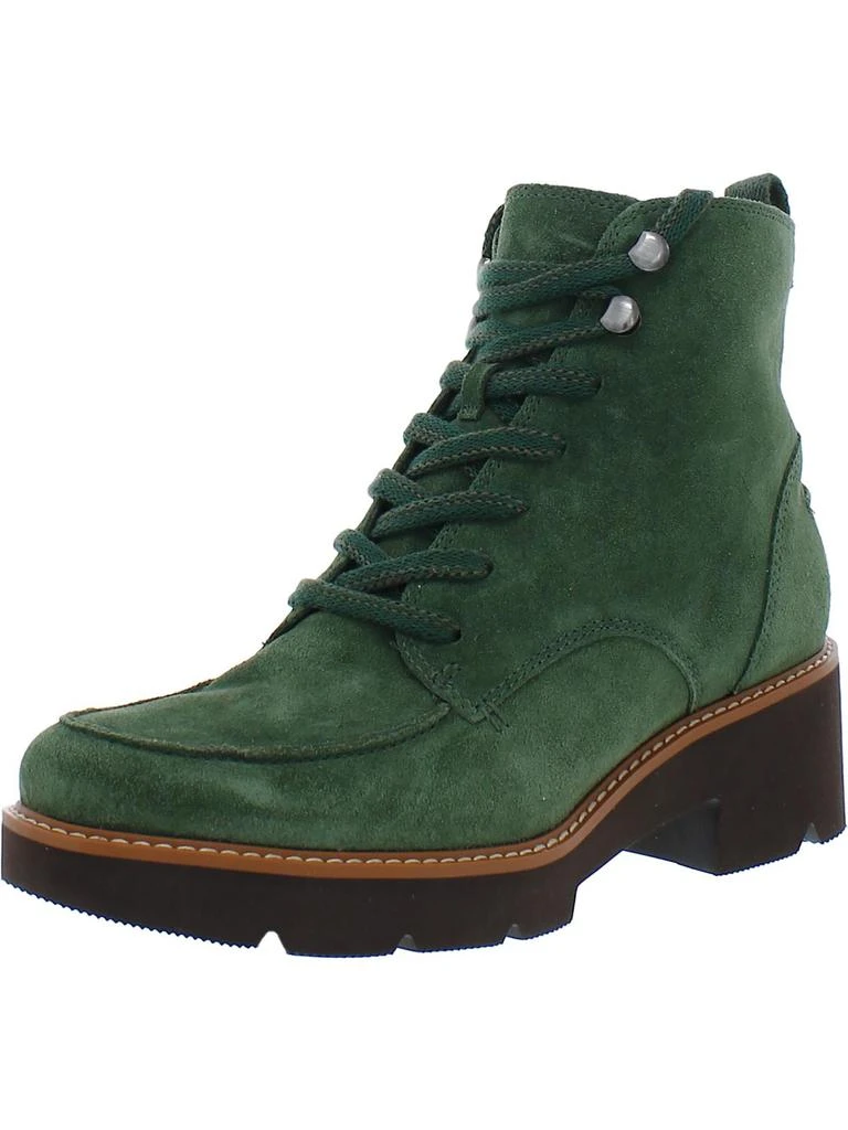 Naturalizer Dara Womens Zipper Combat Ankle Boots 5