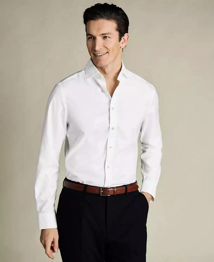 Charles Tyrwhitt Men's Slim-Fit Twill Dress Shirt 1