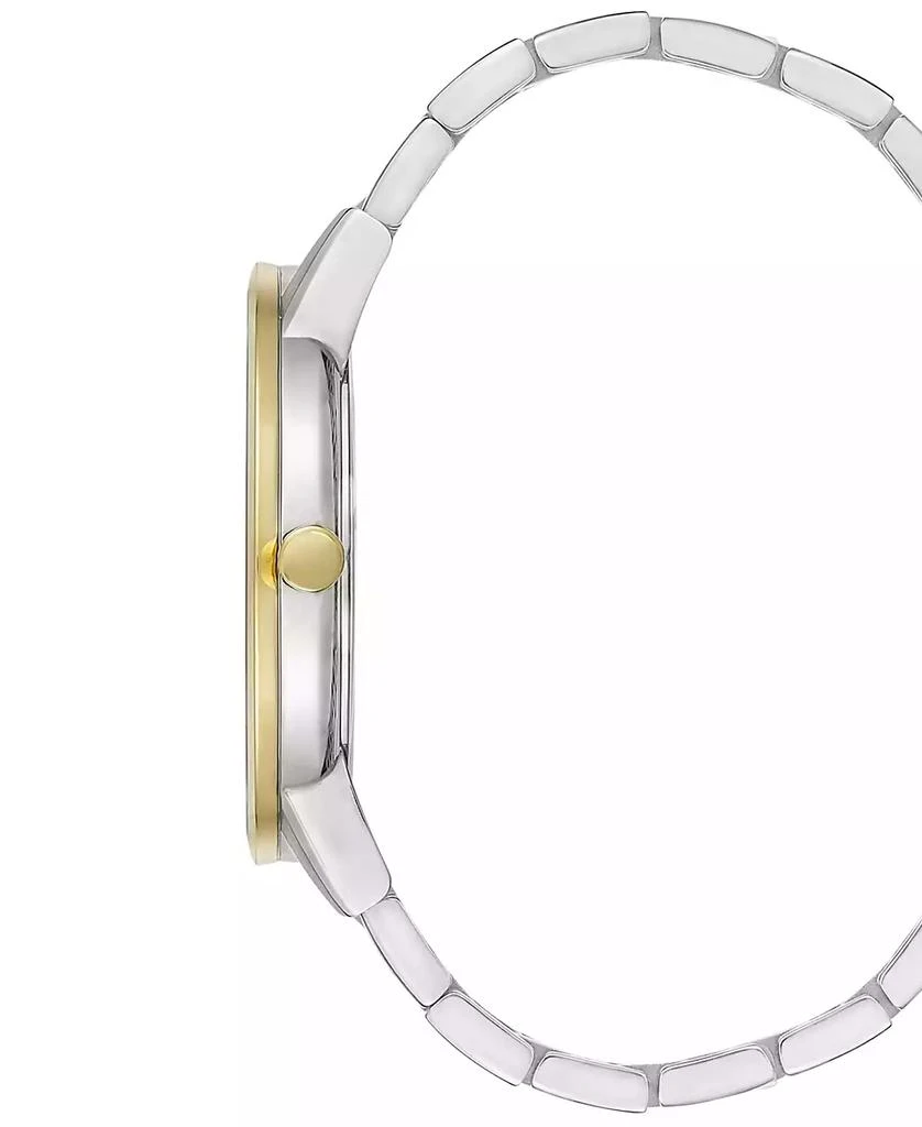Movado Men's Swiss Museum Classic Diamond-Accent Two-Tone PVD Stainless Steel Bracelet Watch 40mm 7