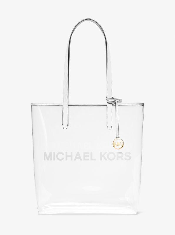 michael_kors The Michael Large Clear Vinyl Tote Bag