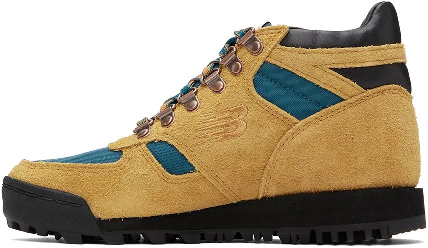 New Balance Tan & Blue Rainier Boots 3