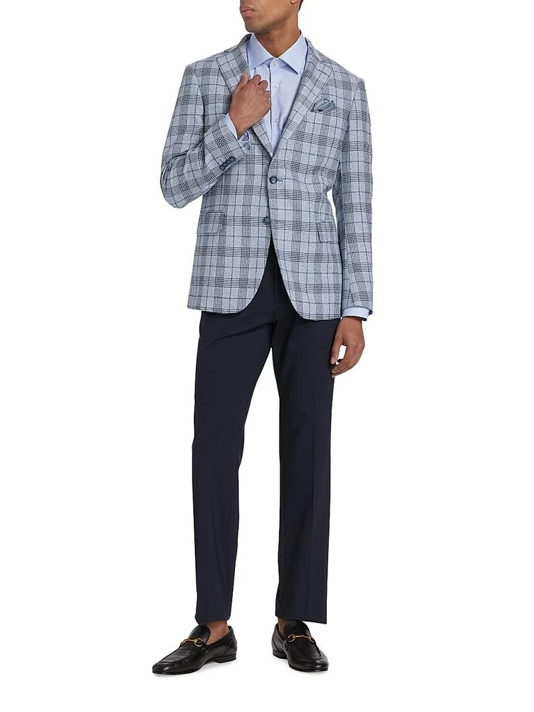 Saks Fifth Avenue COLLECTION Glen Check Wool-Blend Sport Coat 2