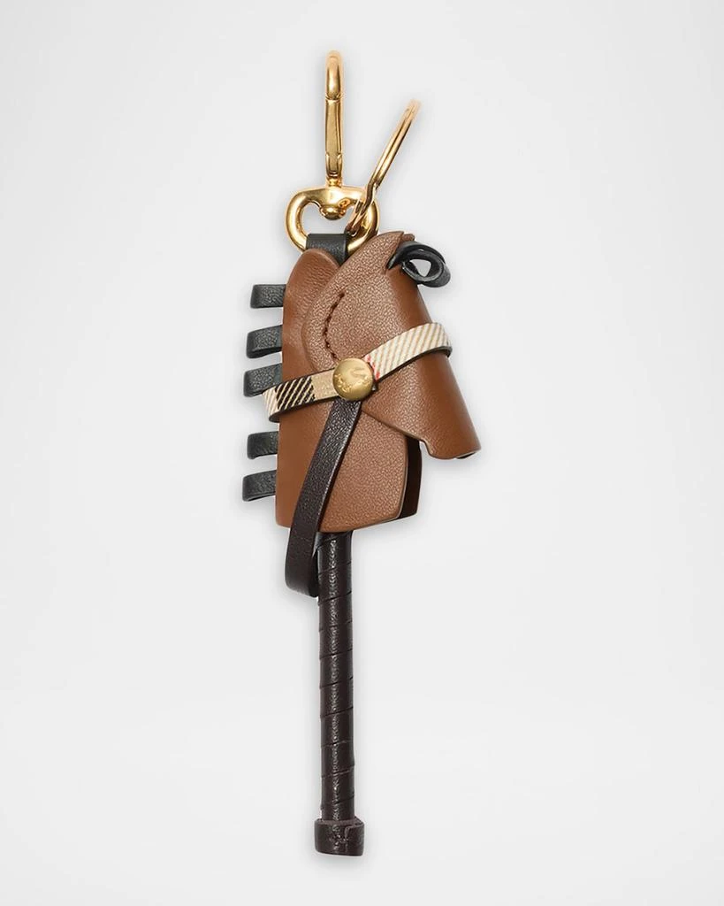 Burberry Hobby Horse Leather Bag Charm 3