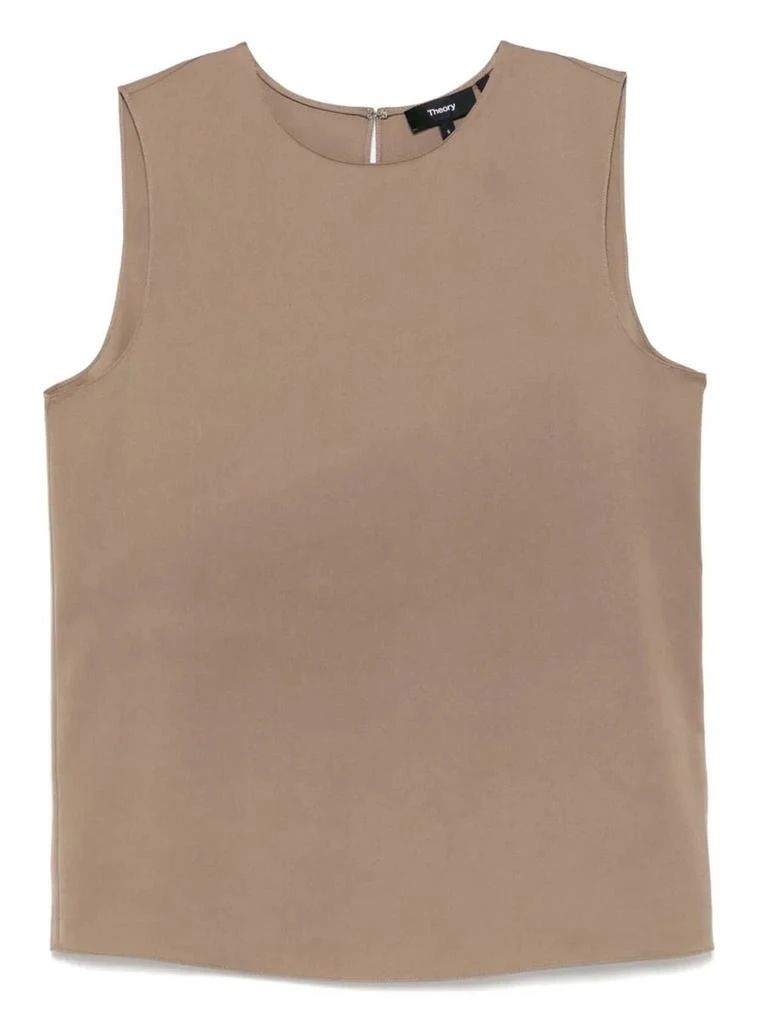Theory Theory Shell Top In Silk Georgette 1
