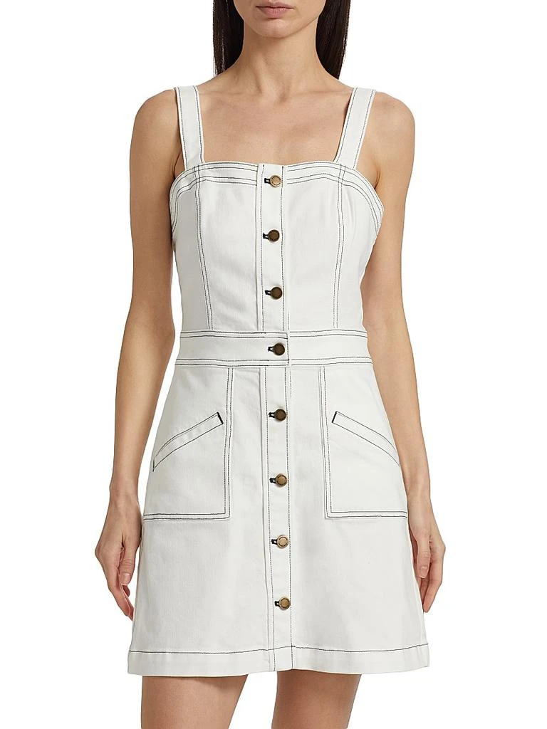 Ramy Brook Tammy Buttoned Minidress 3