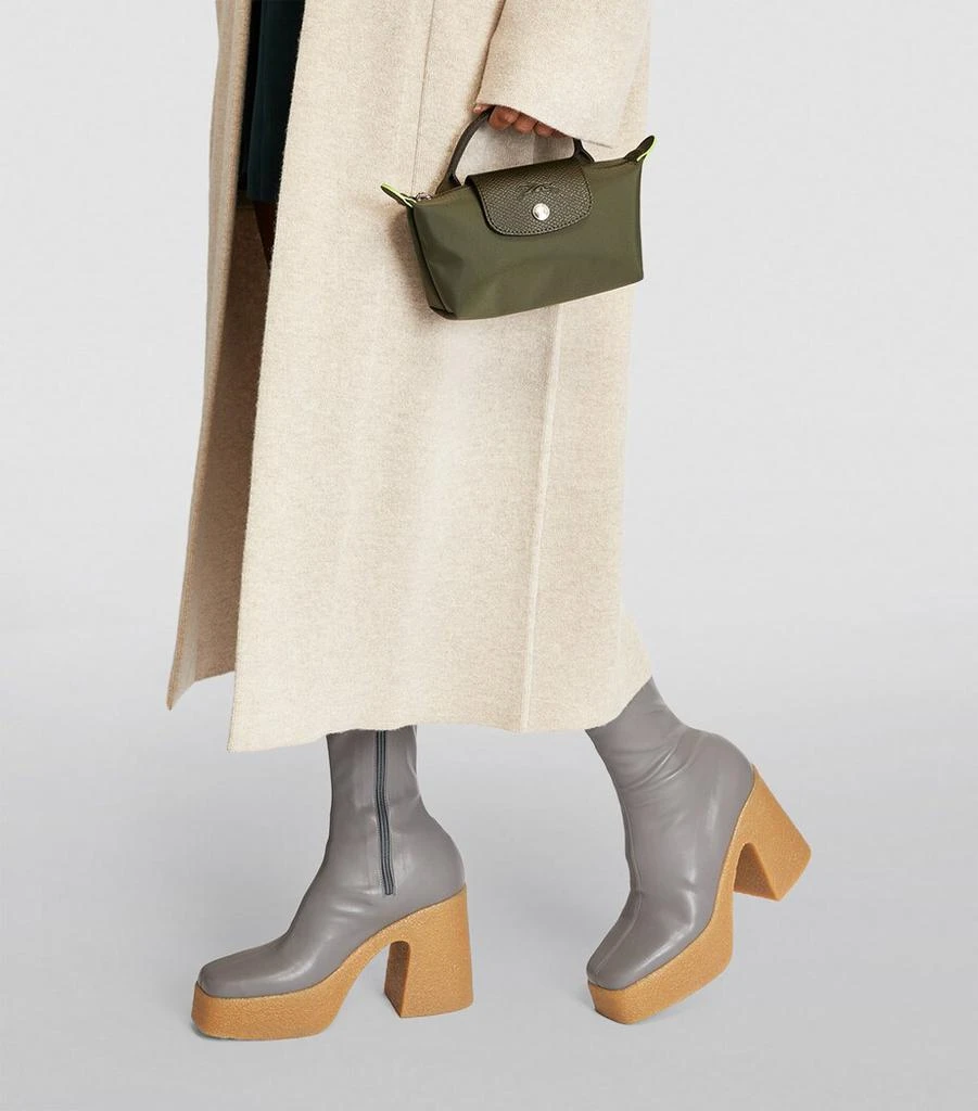 Longchamp Le Pliage Green Pouch 2