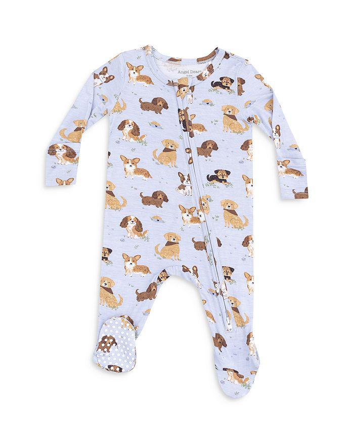 Angel Dear Boys' Best Friend Dog Print Footie One Piece - Baby