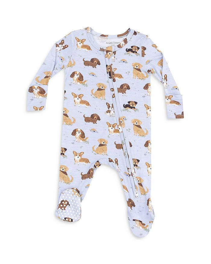Angel Dear Boys' Best Friend Dog Print Footie One Piece - Baby 1