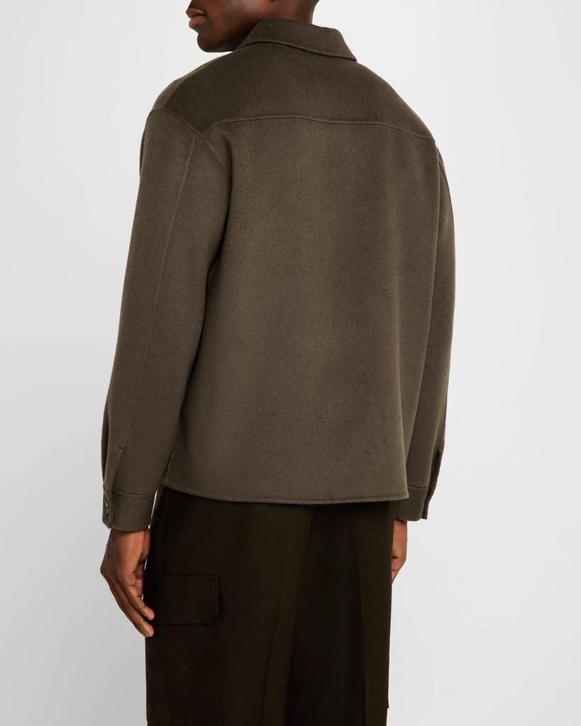 FRAME Men's Double-Face Wool Overshirt 3