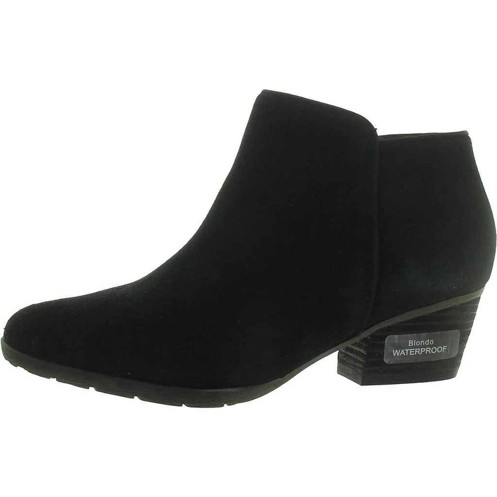 Blondo Villa Womens Leather Ankle Booties 1
