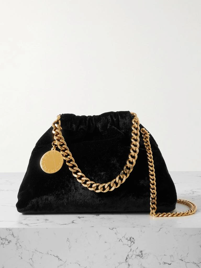 Stella McCartney Velvet Shoulder Bag