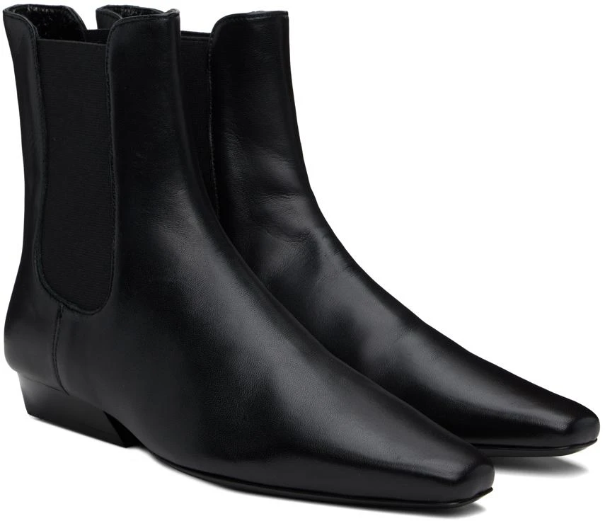 Staud Black Wally Chelsea Boots 4