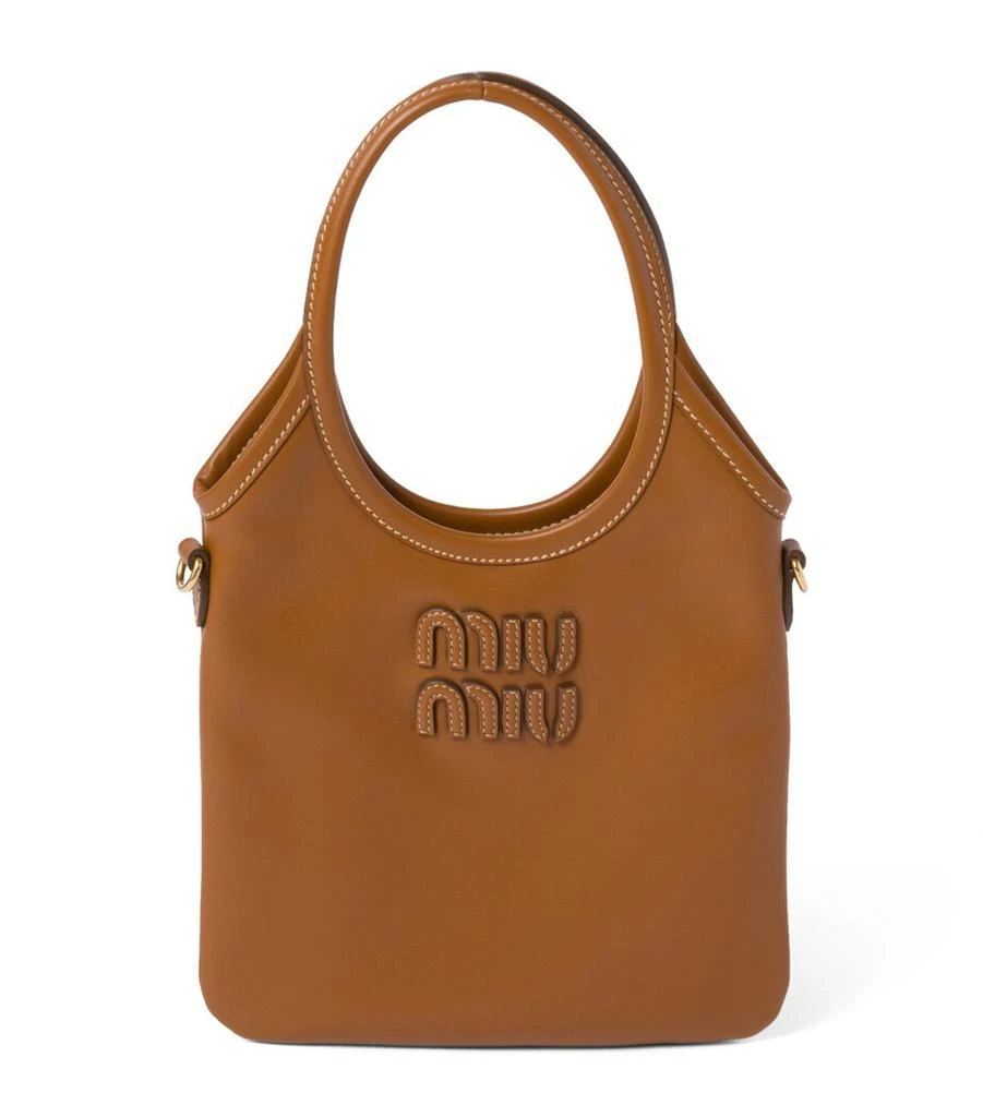 Miu Miu Leather Ivy Top-Handle Bag 1