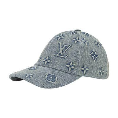 Louis Vuitton Monogram Washed Denim Cap 1