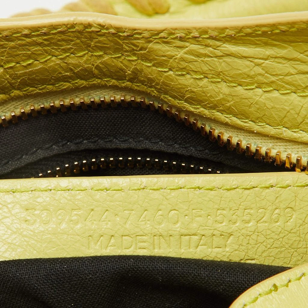 Balenciaga Balenciaga Yellow Leather Mini Classic City Bag 11