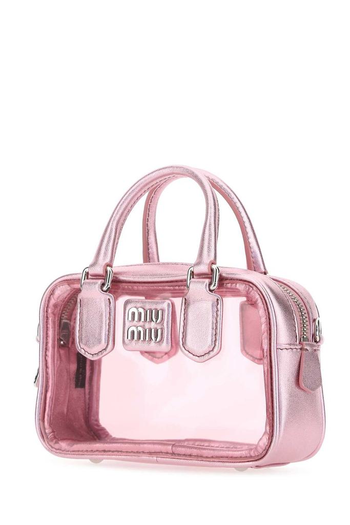 バッグ 00s MIU MIU HAND BAG MINI PINK GOLD MIU MIU Matelasse Mini Shoulder Bag Crossbody Pink Leather