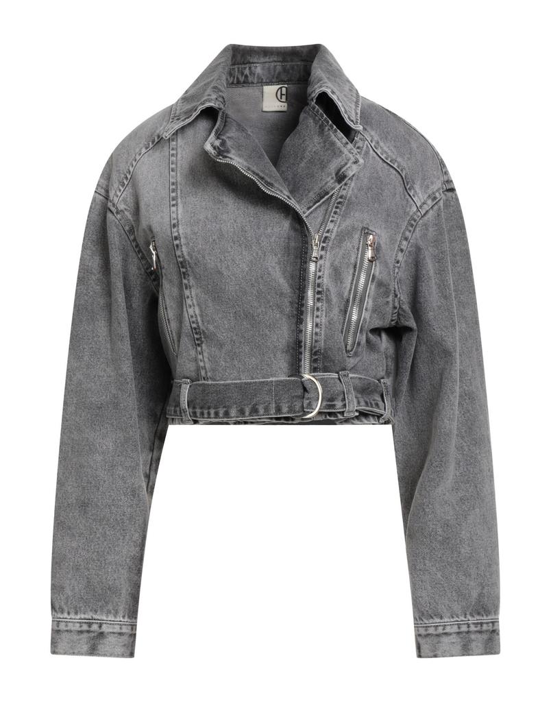 CHOPOVA LOWENA Blue Carabiner Leather Jacket - Jackets