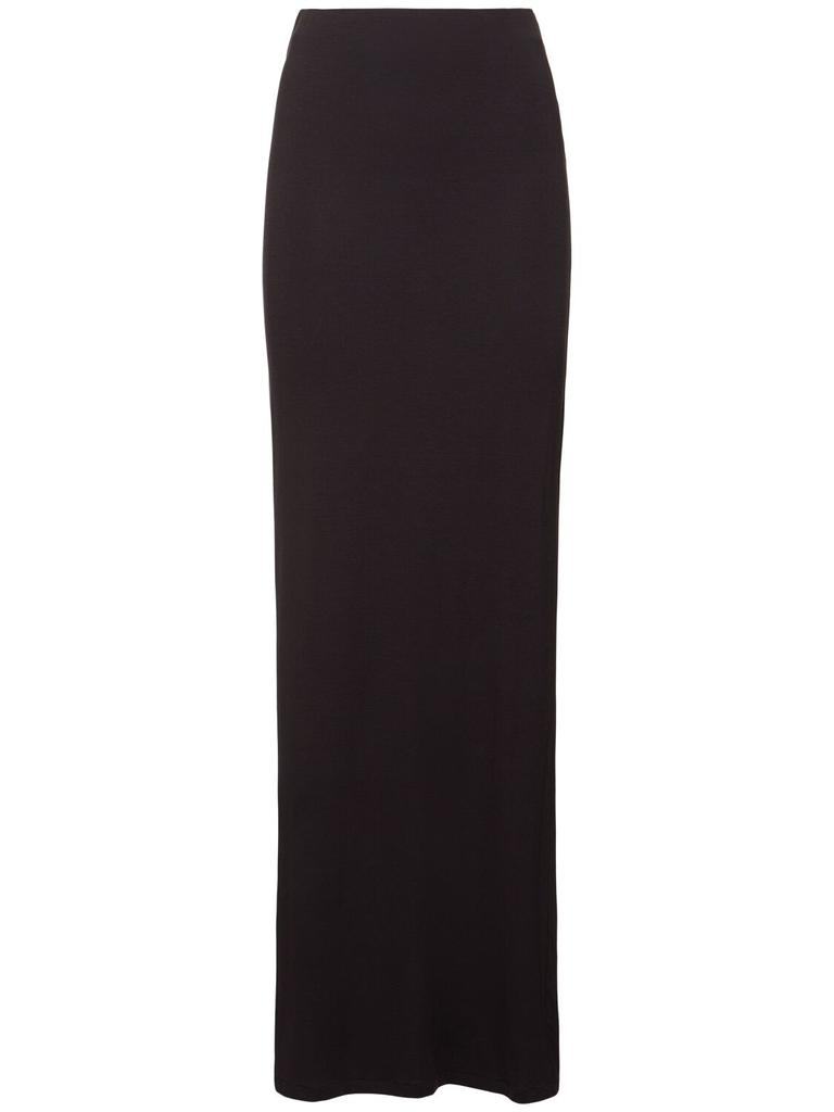 THE FRANKIE SHOP Ella Stretch Viscose Maxi Skirt