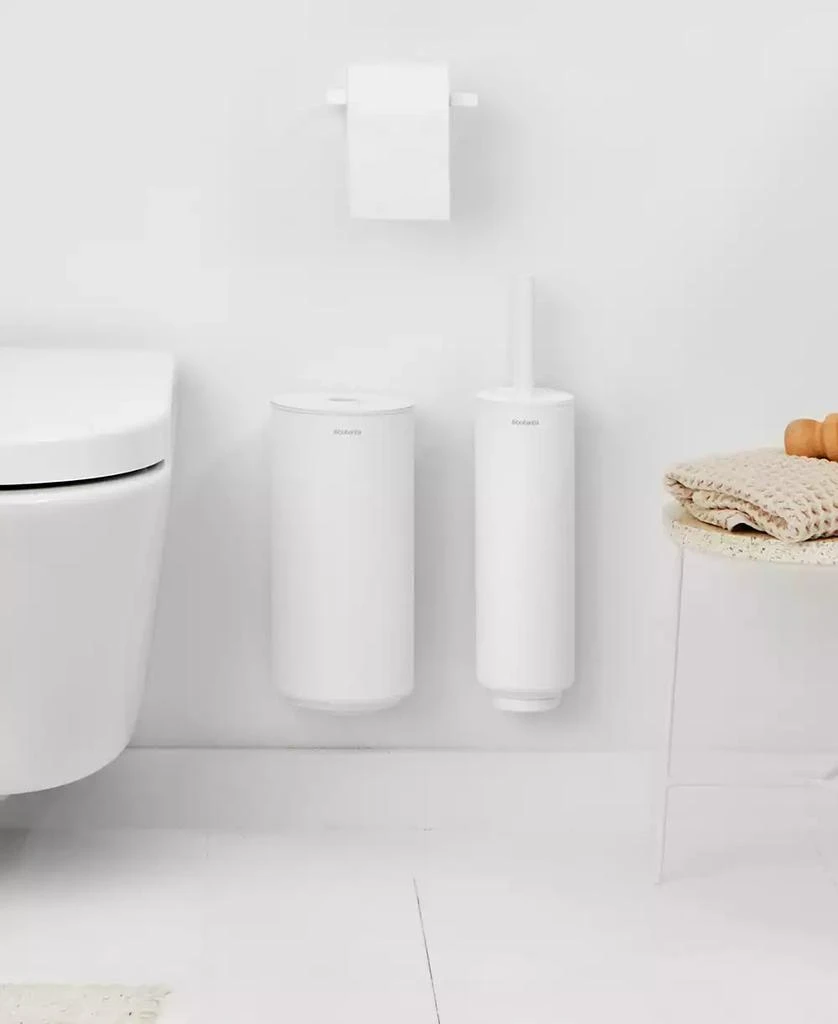 Brabantia Mindset Toilet Set- Toilet Brush, Toilet Roll Holder, Toilet Roll Dispenser 3
