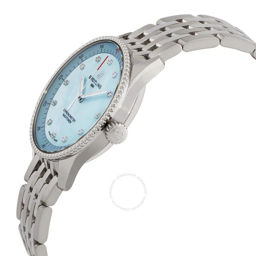 BREITLING Navitimer Quartz Chronometer Diamond Ladies Watch A77320171C1A1 2