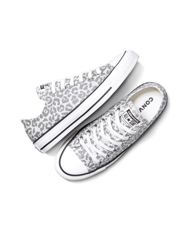 Converse Converse Chuck taylor all star leopard in barely grey/vintage white 2