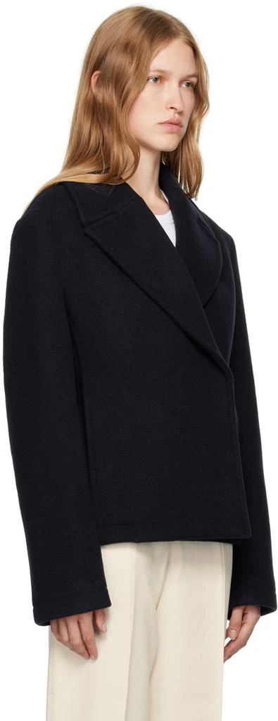 Totême Navy Cropped Jacket 2