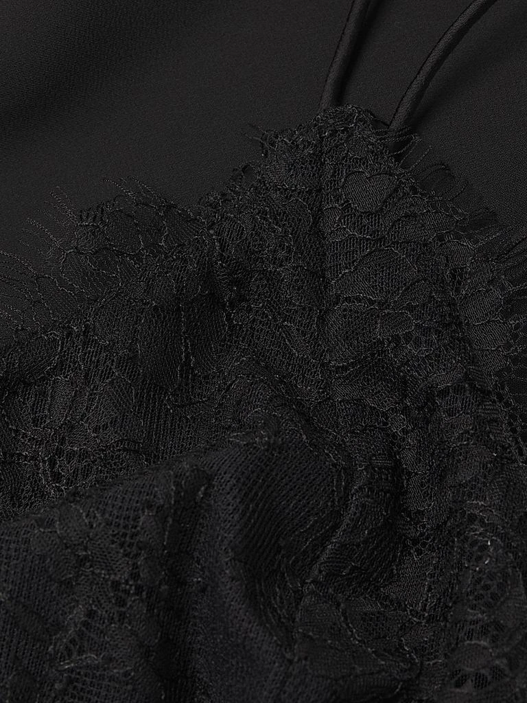 Misha Maxxy Satin Slip Cut-Out Maxi Dress 6