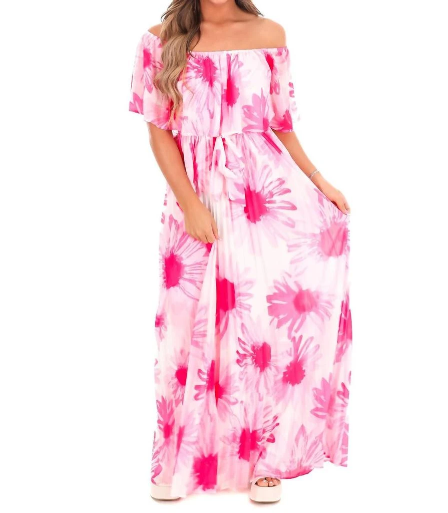 Flying Tomato Flying Tomato - Lovesick Floral Maxi Dress 3