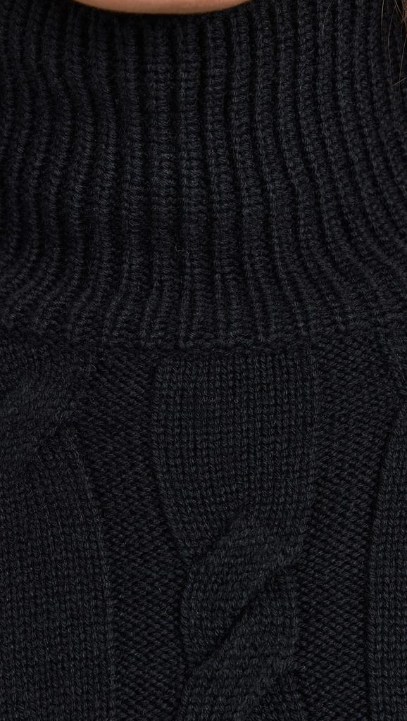 FRAME Cable Knit Turtleneck 5