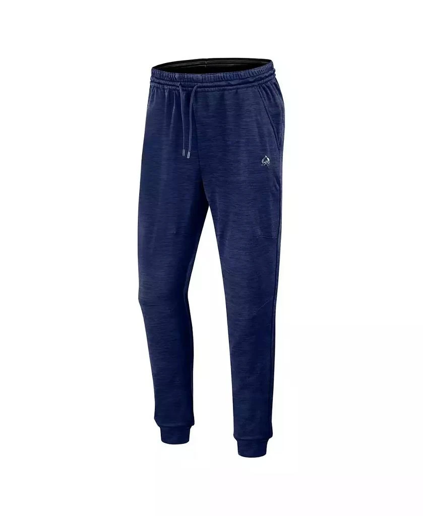 Fanatics Men's Heather Navy Colorado Avalanche Authentic Pro Fleece Sweatpants 2