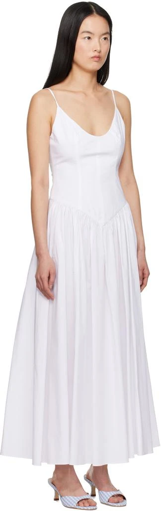 Staud White Dena Maxi Dress 2