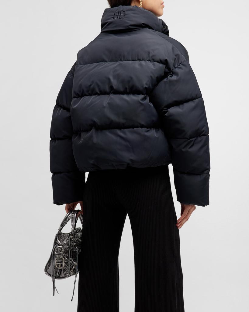 BB Logo Embroidered Puffer Jacket – On Sale Now with Up to 40% Off
