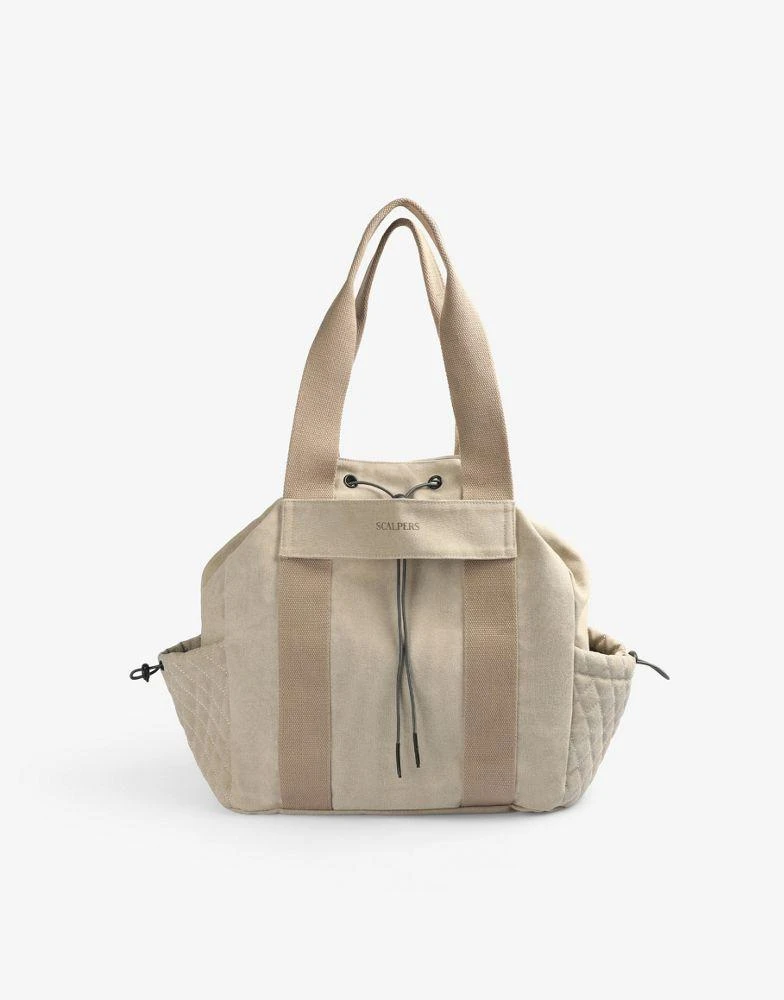 Scalpers Scalpers new panama backpack in beige 1
